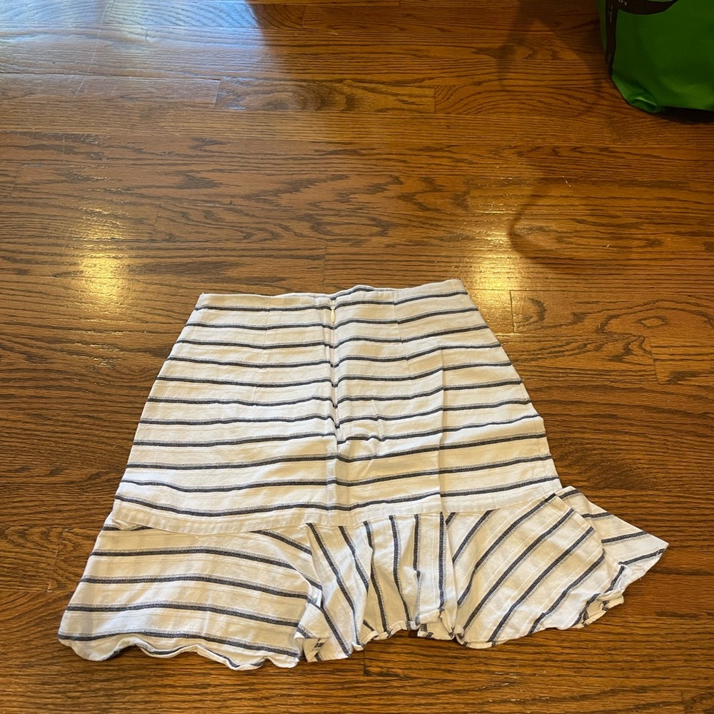 Striped Ruffle Skirt - Picture 2 of 3